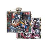 DST33410P 5 oz. Stainless Steel Flask with Full Color Custom Imprint